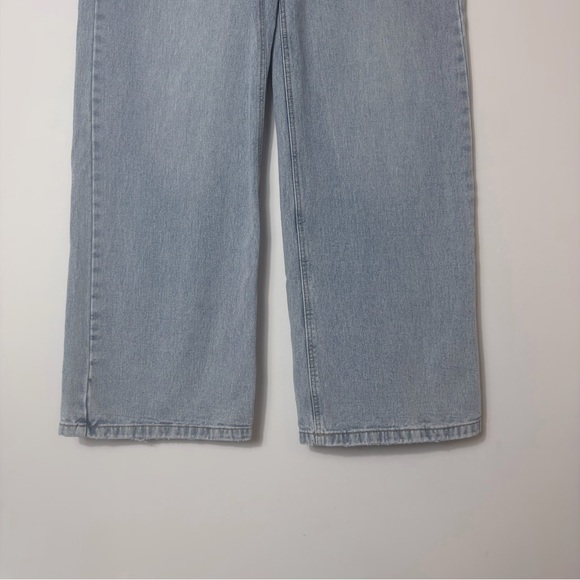 Refuge Light Blue Flare & Wide Leg Jeans - Picture 3 of 7